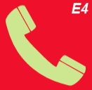  Telefone ou interfone de emergência